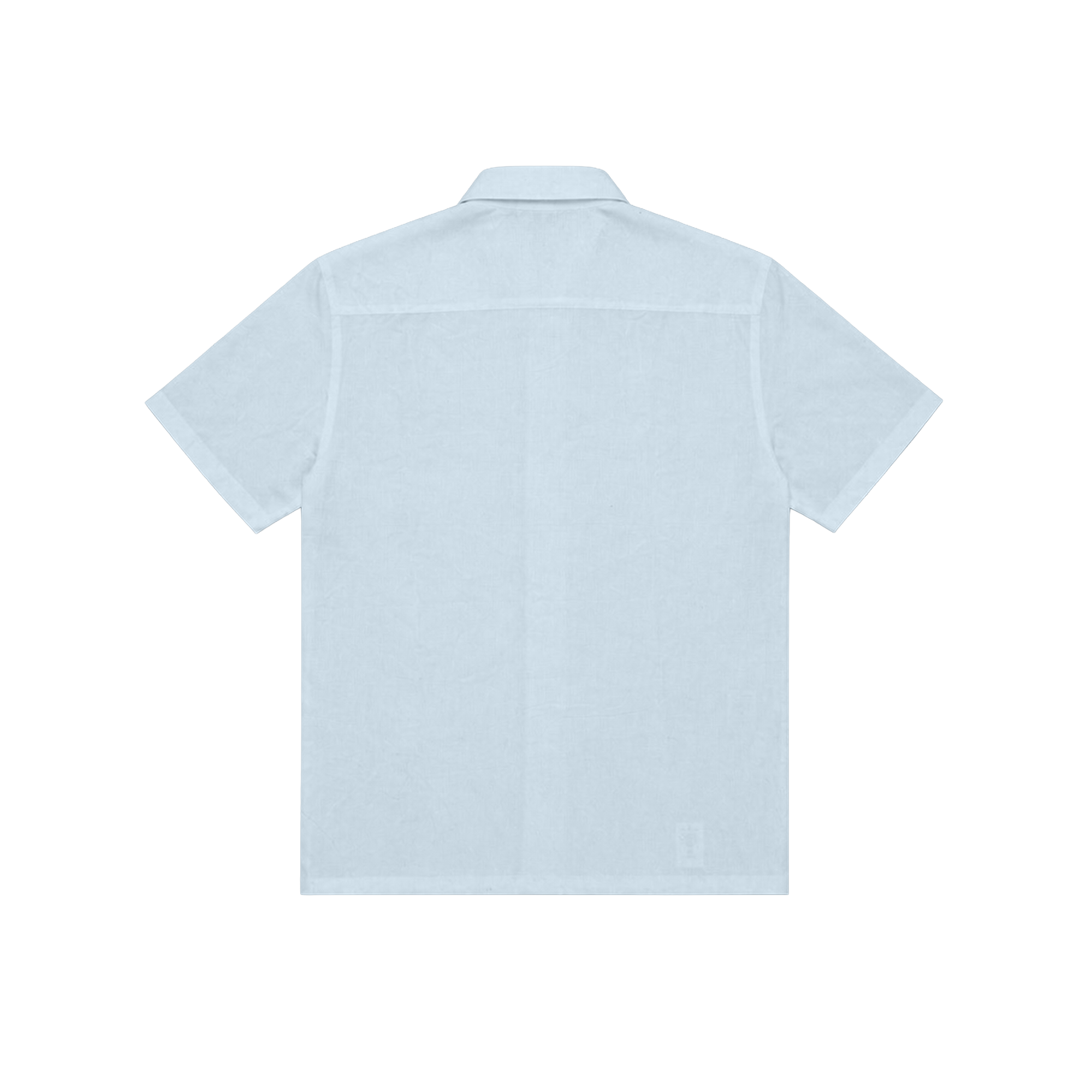 Camisa Manga Corta Azul