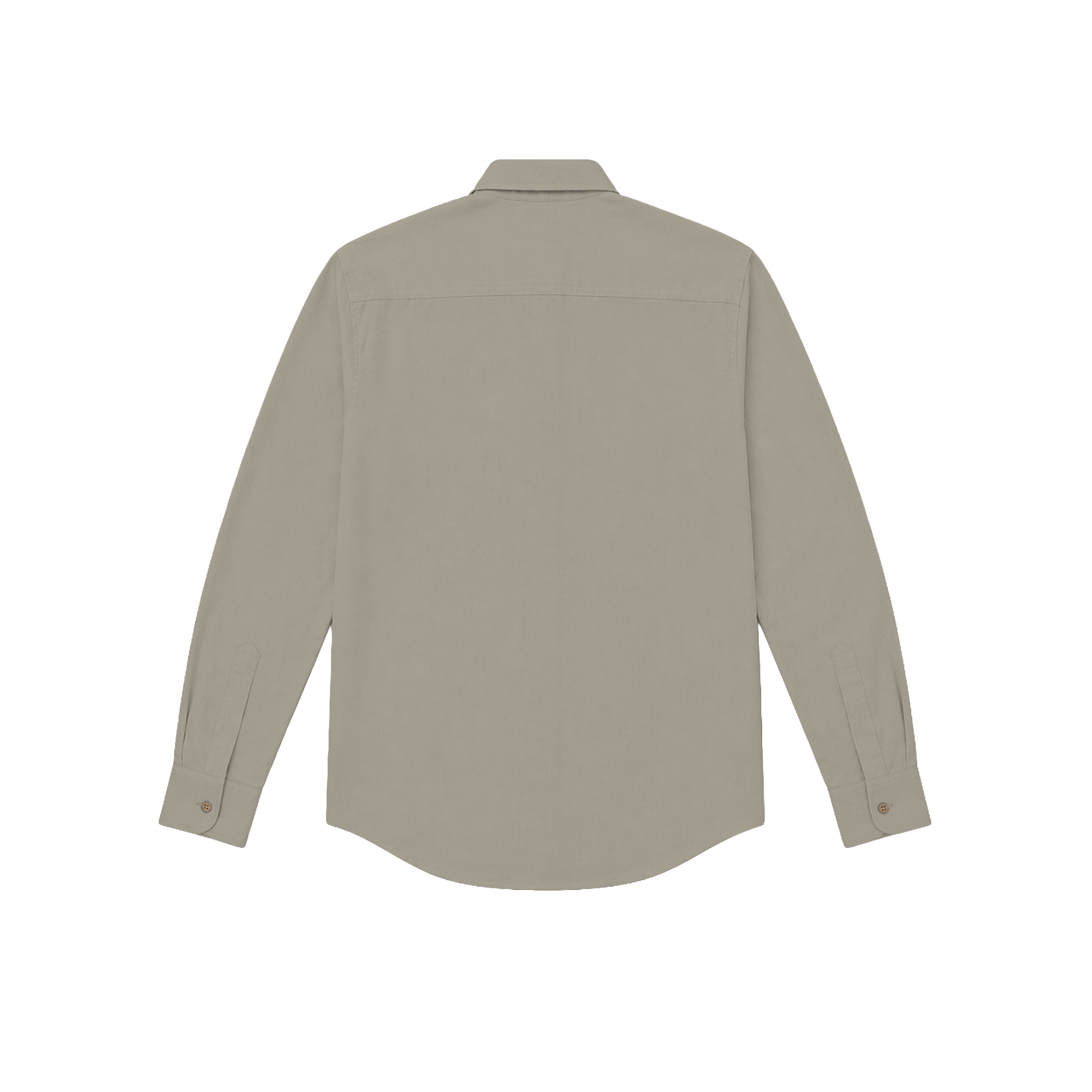 Camisa Manga Larga Beige