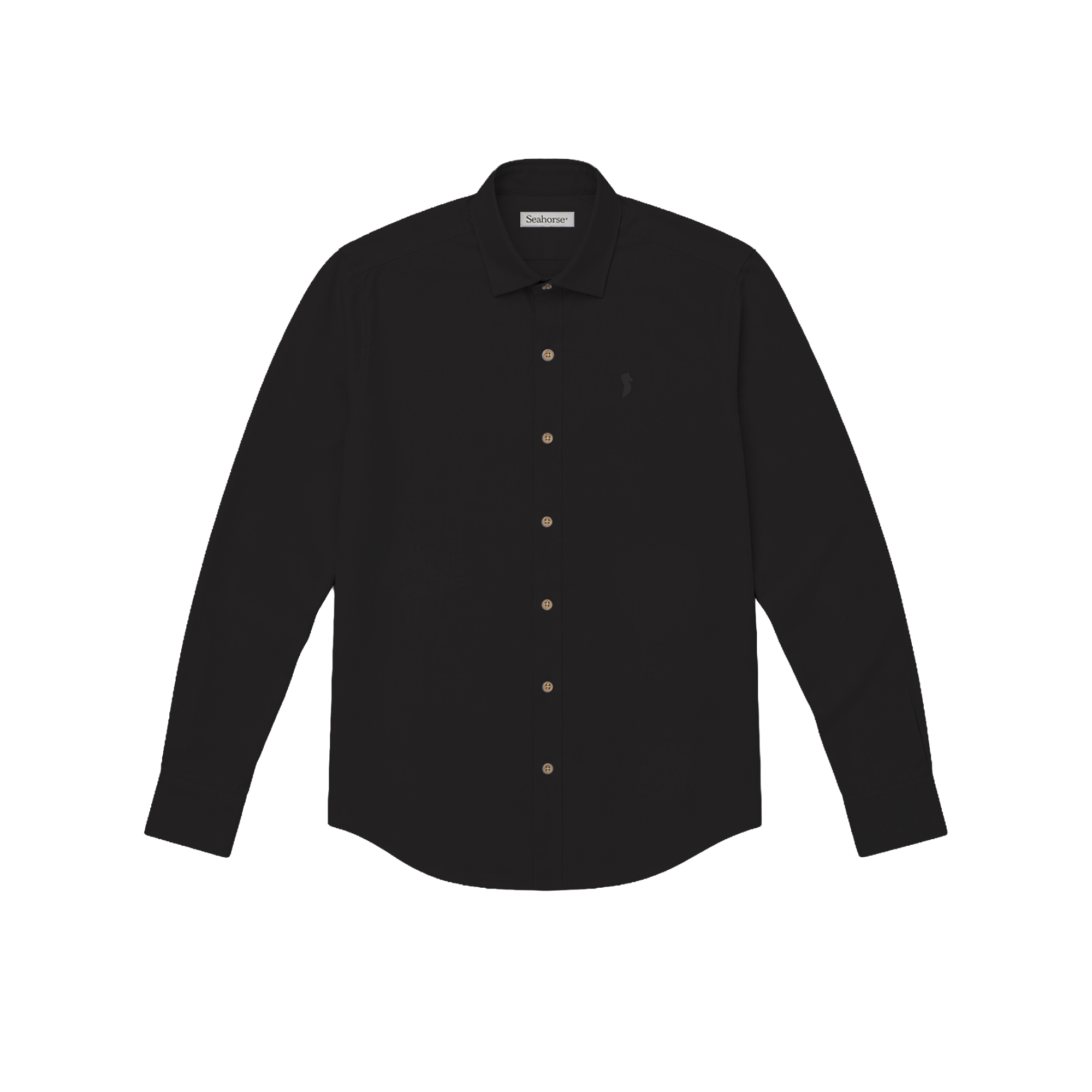 Camisa Manga Larga Negra