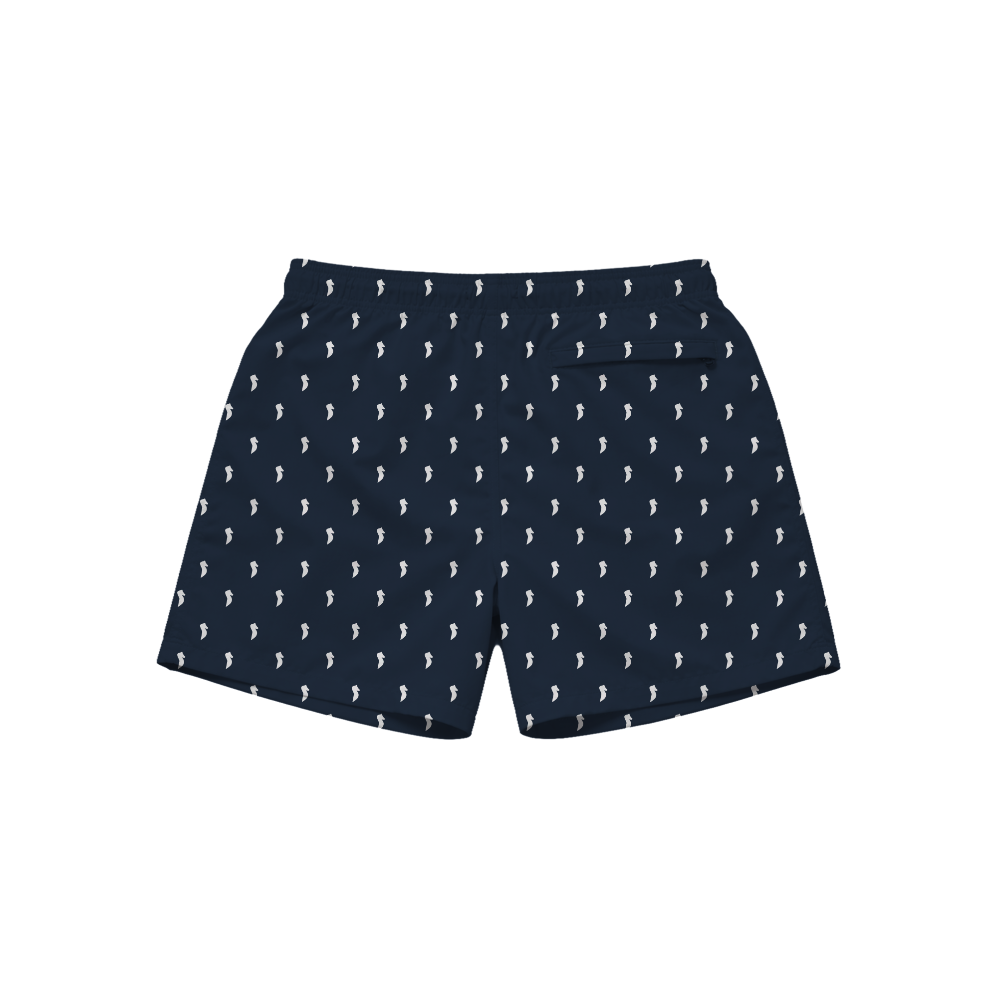 Horse Pattern Trunk / Blue