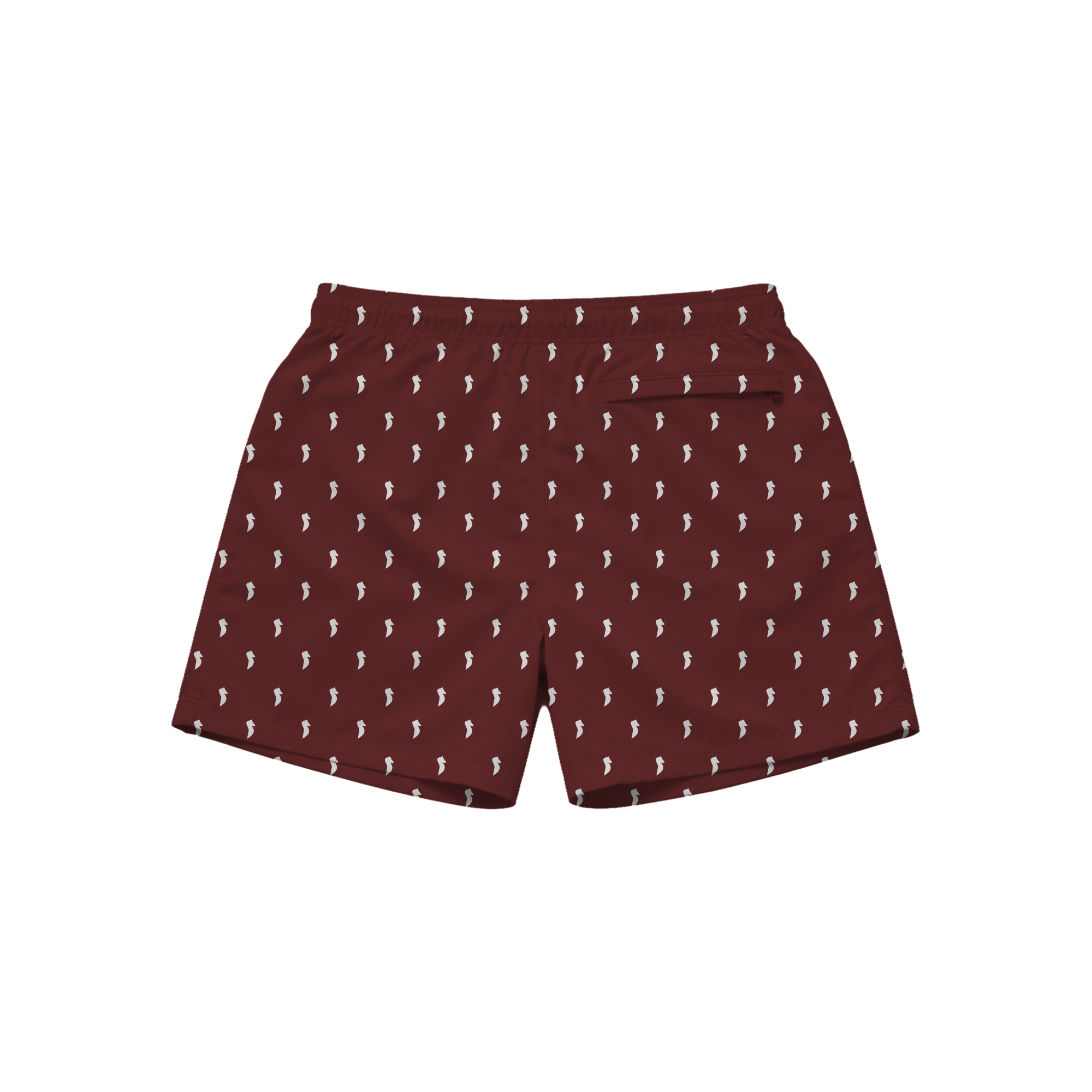 Horse Pattern Trunk / Wine