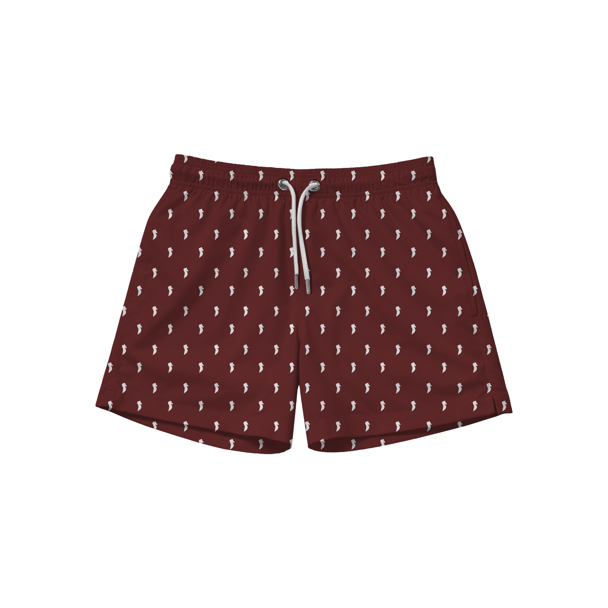 Horse Pattern Trunk / Wine