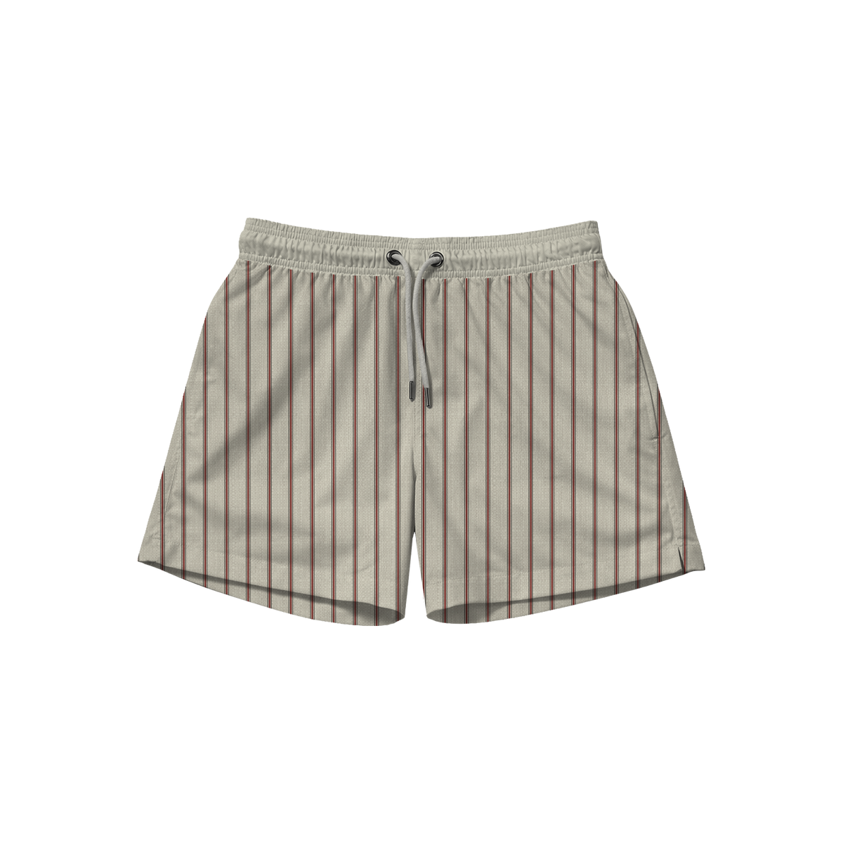Coral Pinstripe