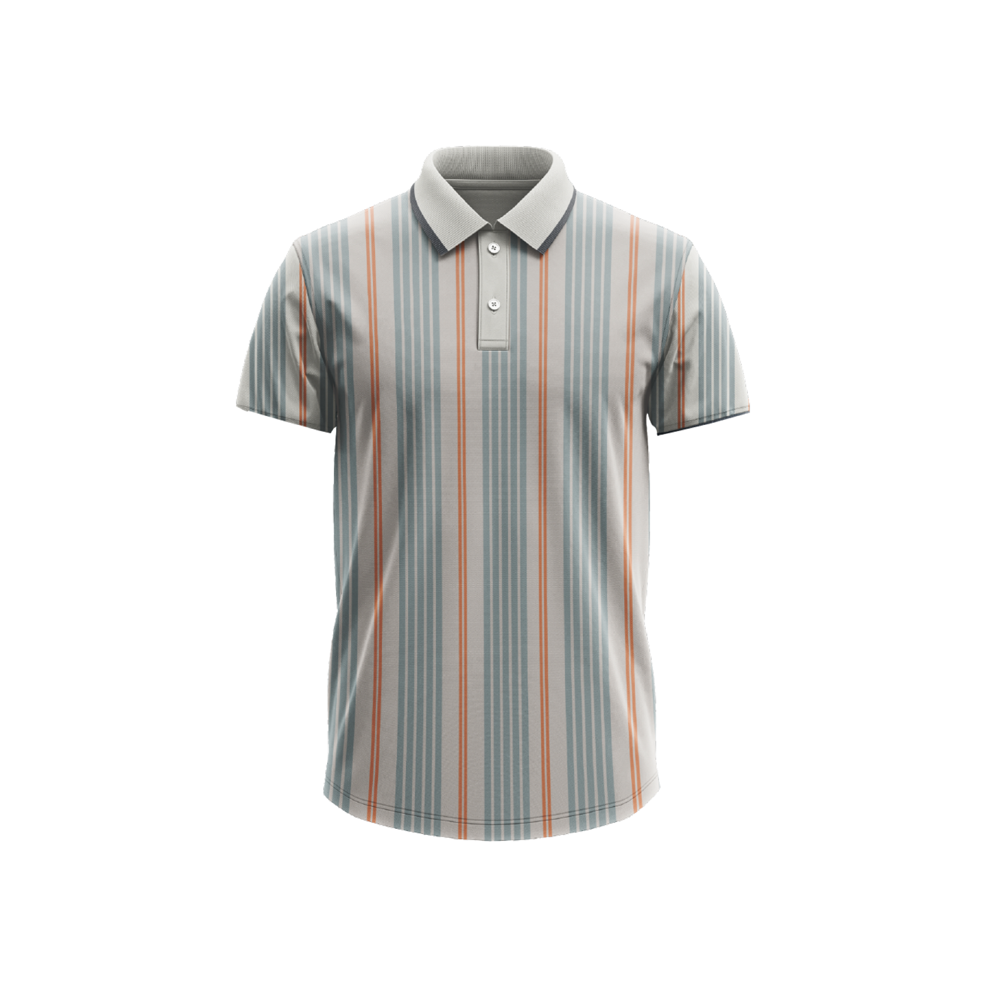 Polo Estampada Lineas