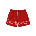 Seahorse Logo Trunk / Red