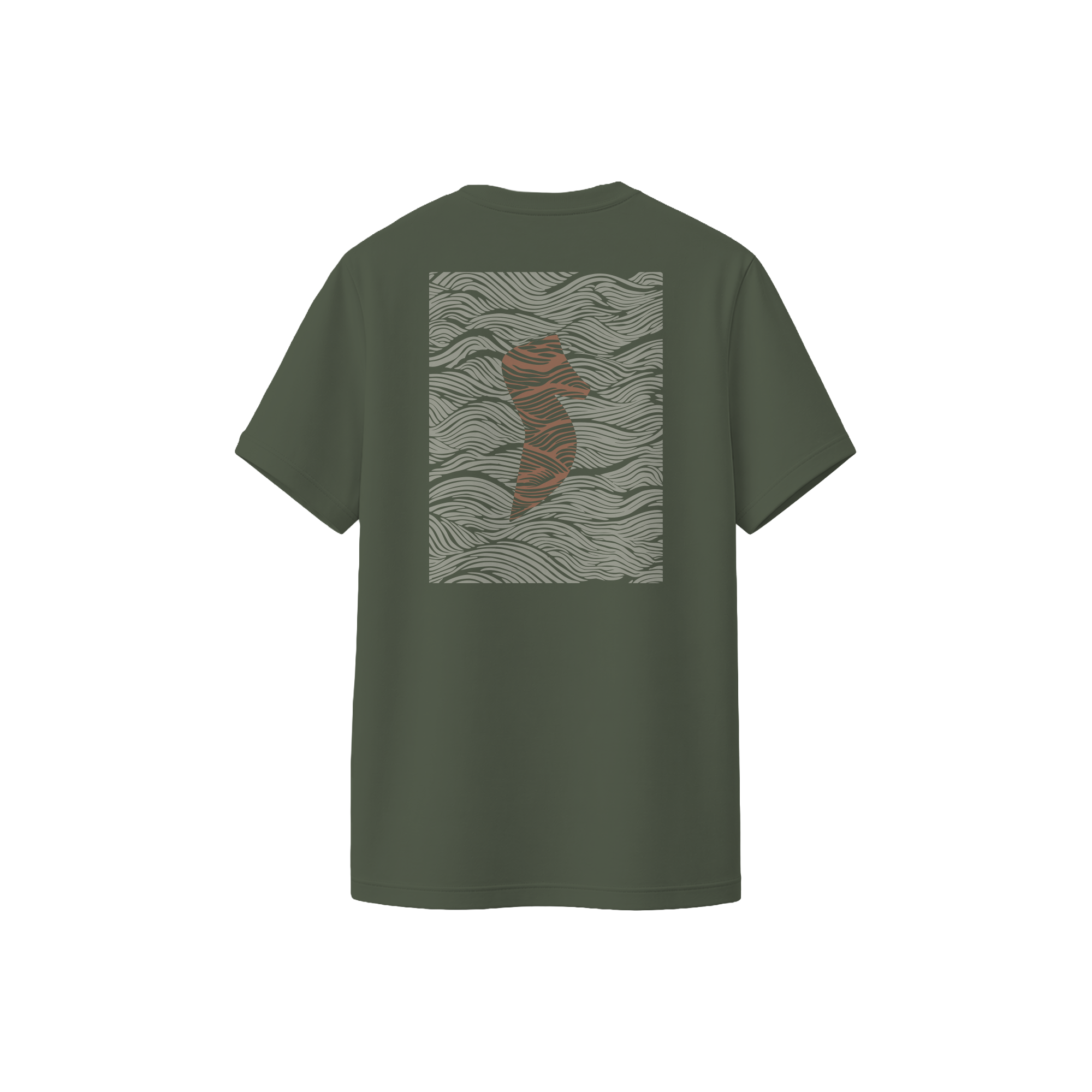 Regular Tshirt / Horse Verde