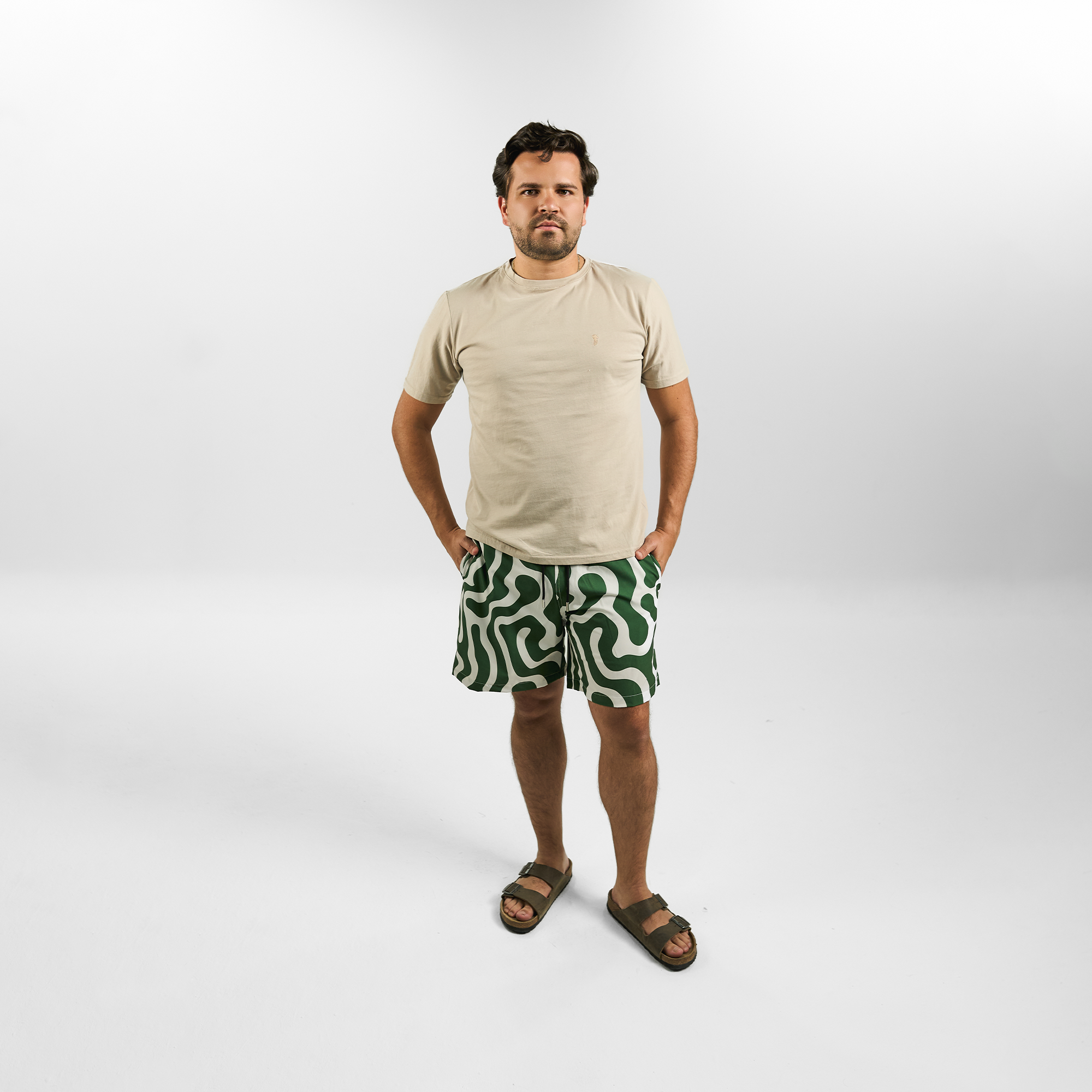 Regular Tshirt / Beige