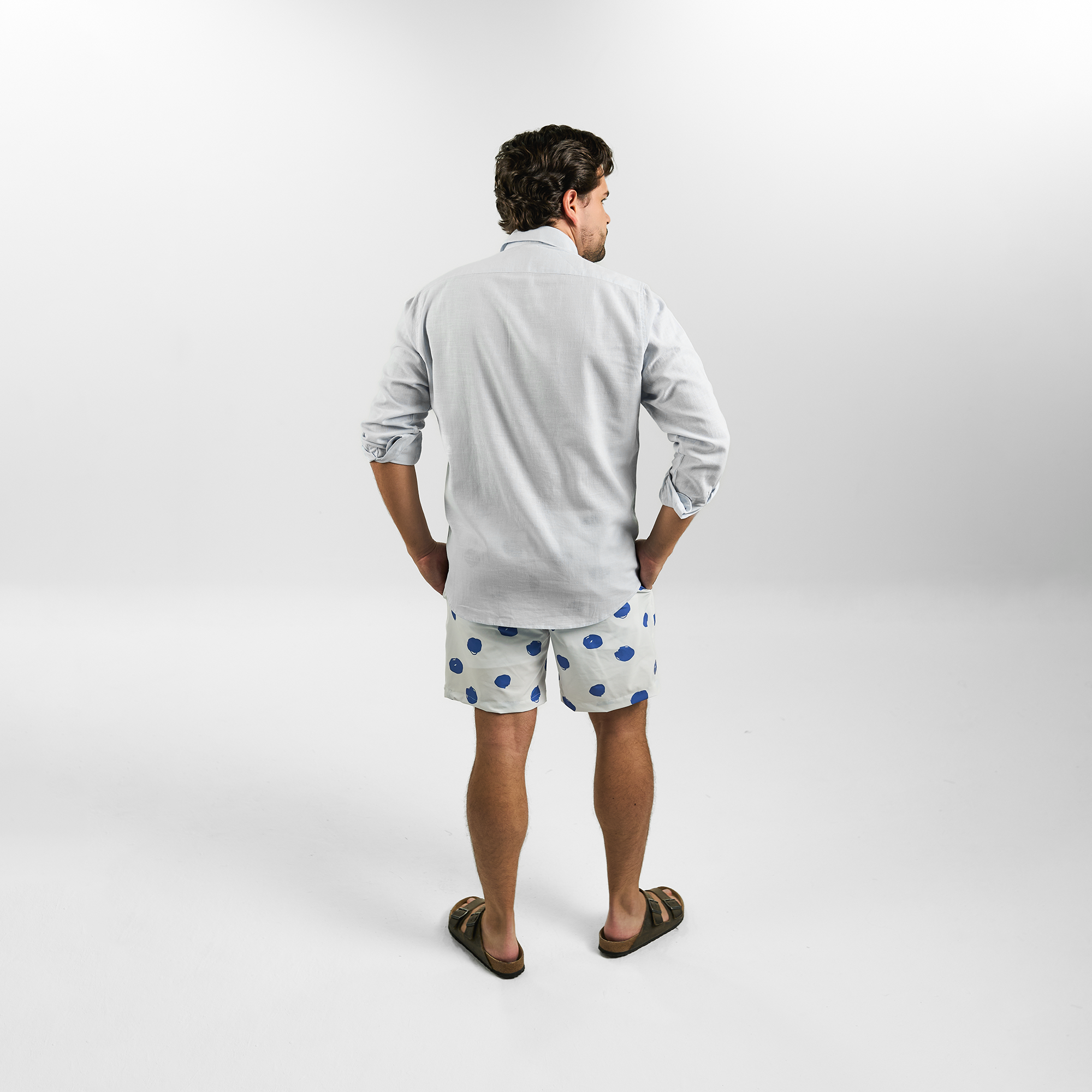 Camisa Manga Larga Blanca