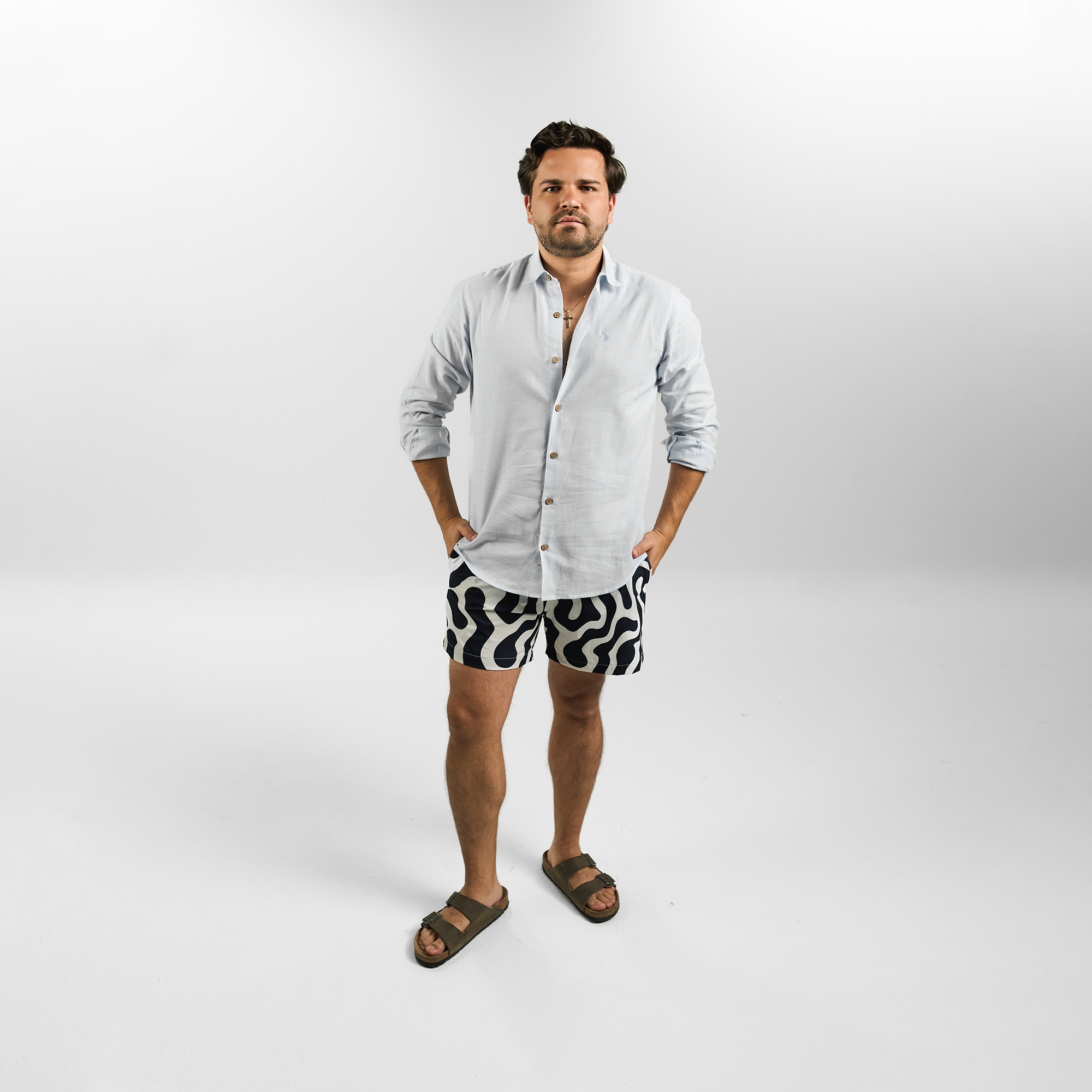 Camisa Manga Larga Blanca