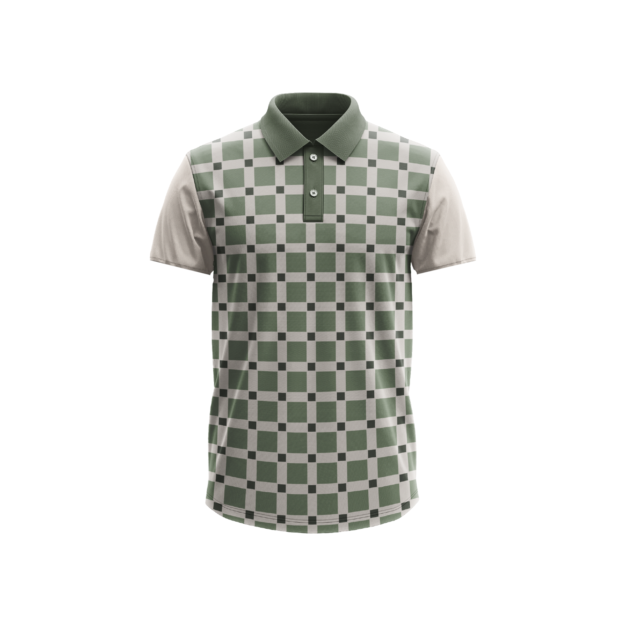 Polo Estampada Cuadros