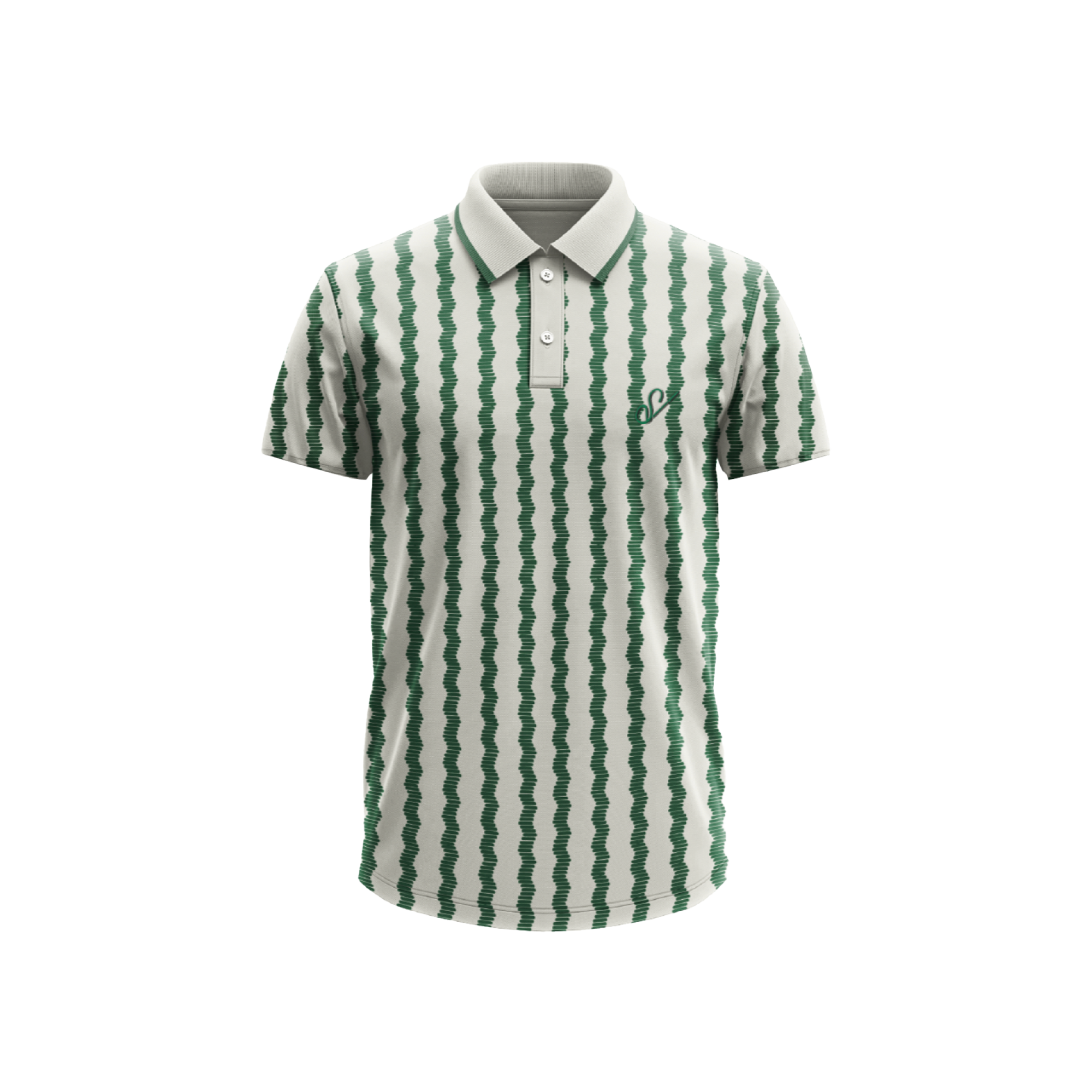 Polo Estampada Lineas ZigZag
