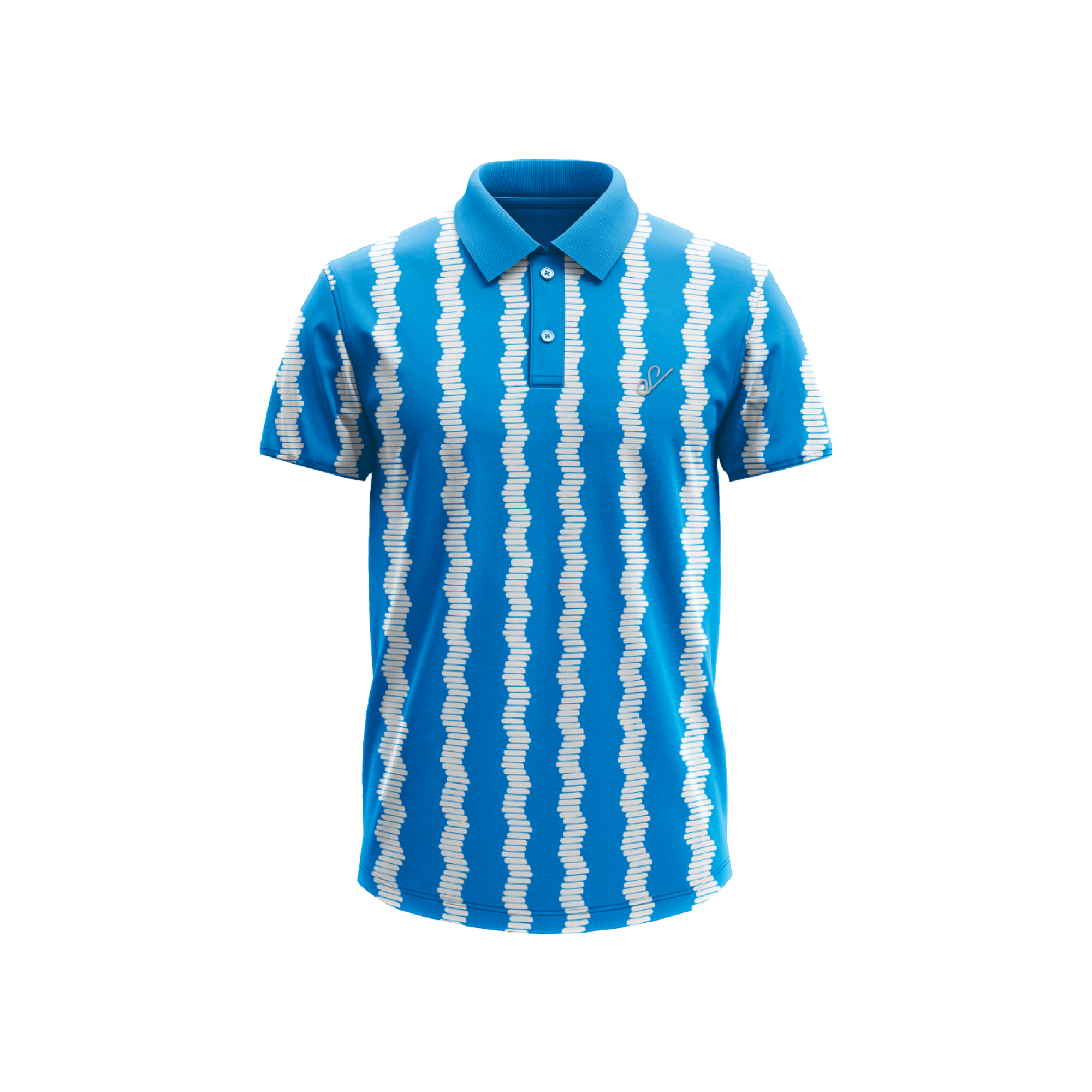 Polo Estampada Rayas ZigZag